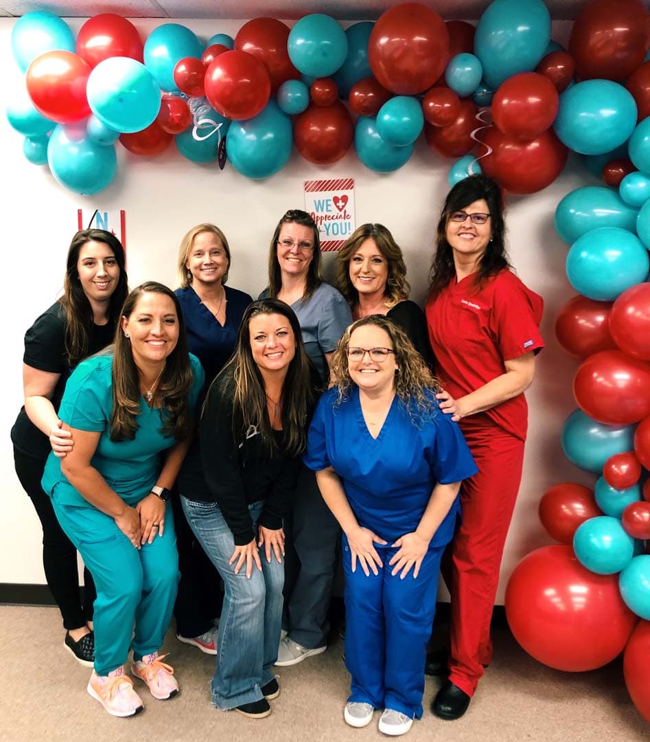 Signature Health Services nursing team on Nurses Day